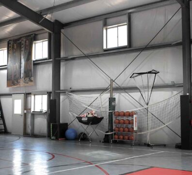 Indoor Basketball Arena Hoop Court in Sandy Utah Great Western Buildings