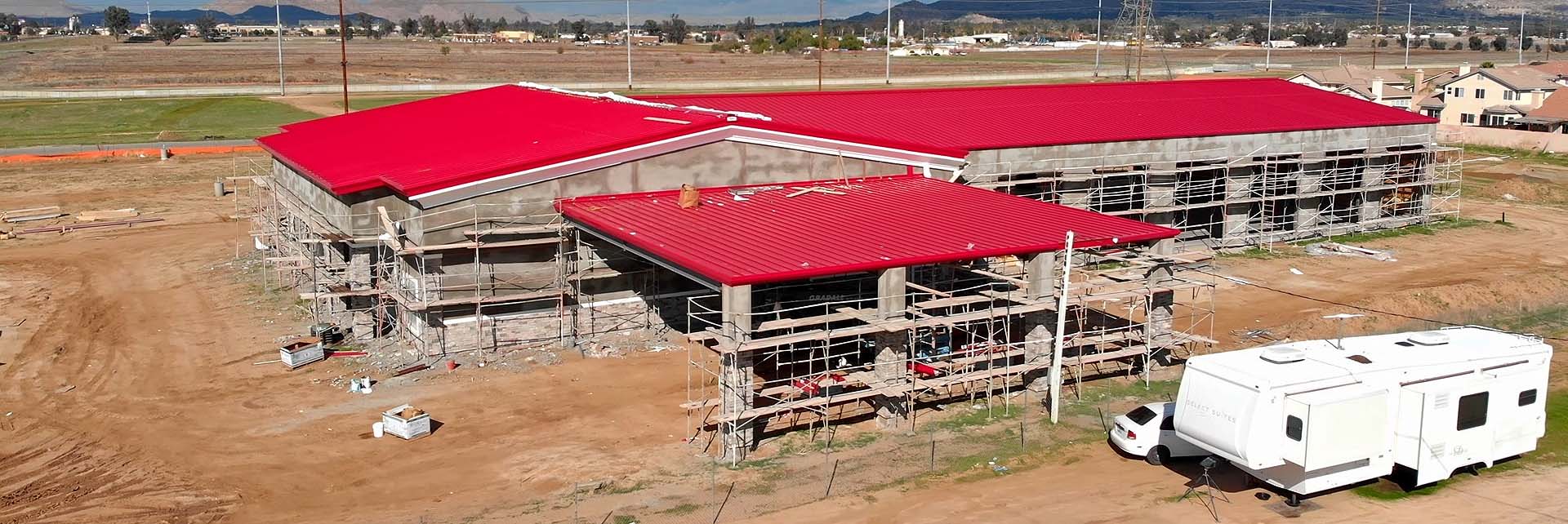 The RV Supercenter in Menifee, Southern California, designed and manufactured by Great Western Building Systems in Grand Junction, Colorado