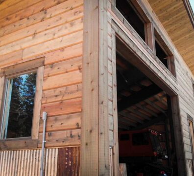 Floresta Great Western Buildings Steel building With Wood Plank Siding Snowcat Storage (4)