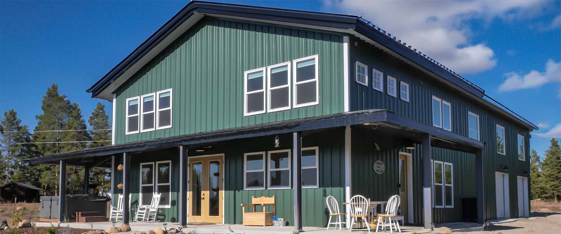 Great Western Buildings Residential Barndominium Steel metal building