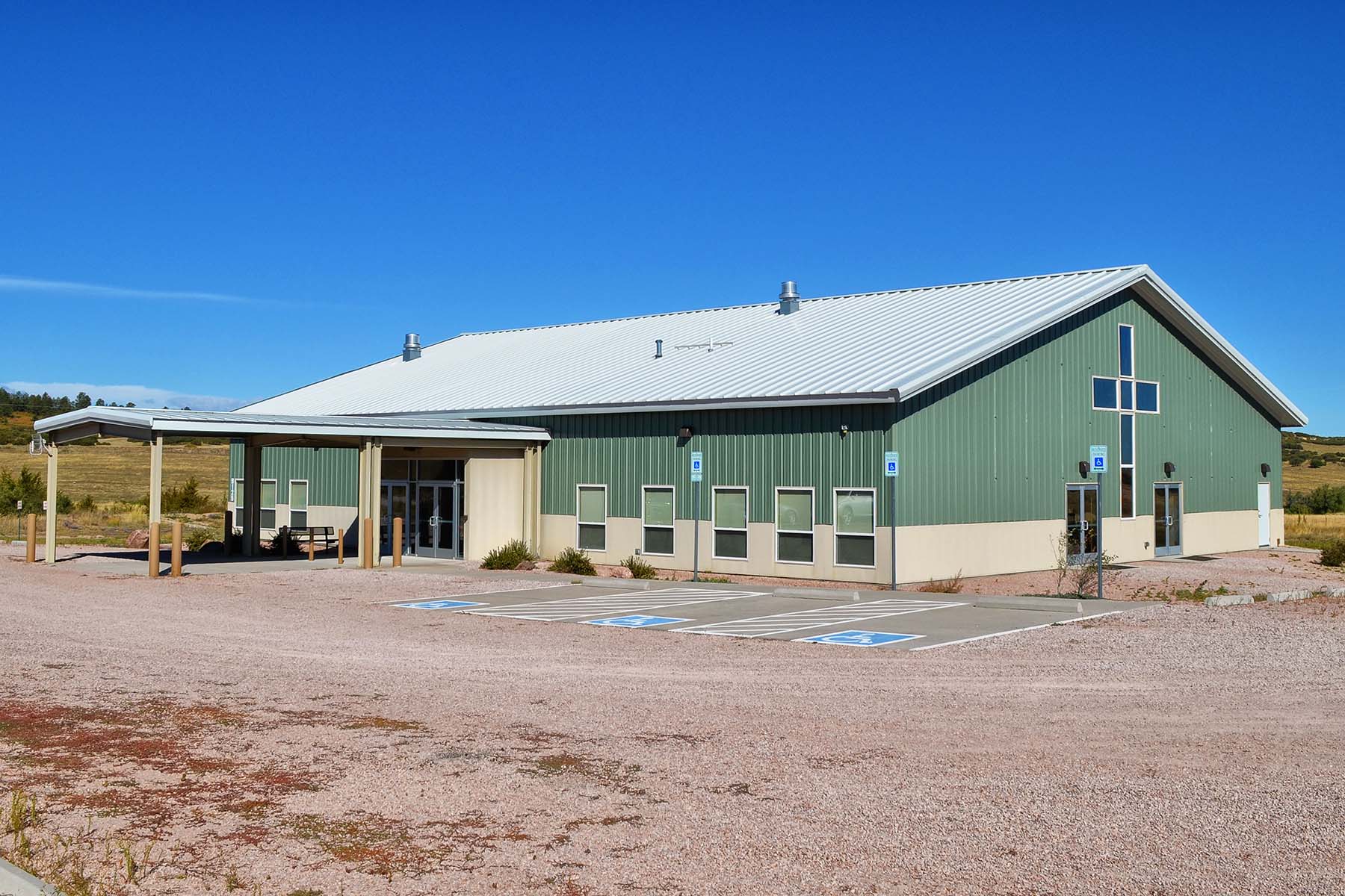 Steel Building Church by Great Western Building Systems