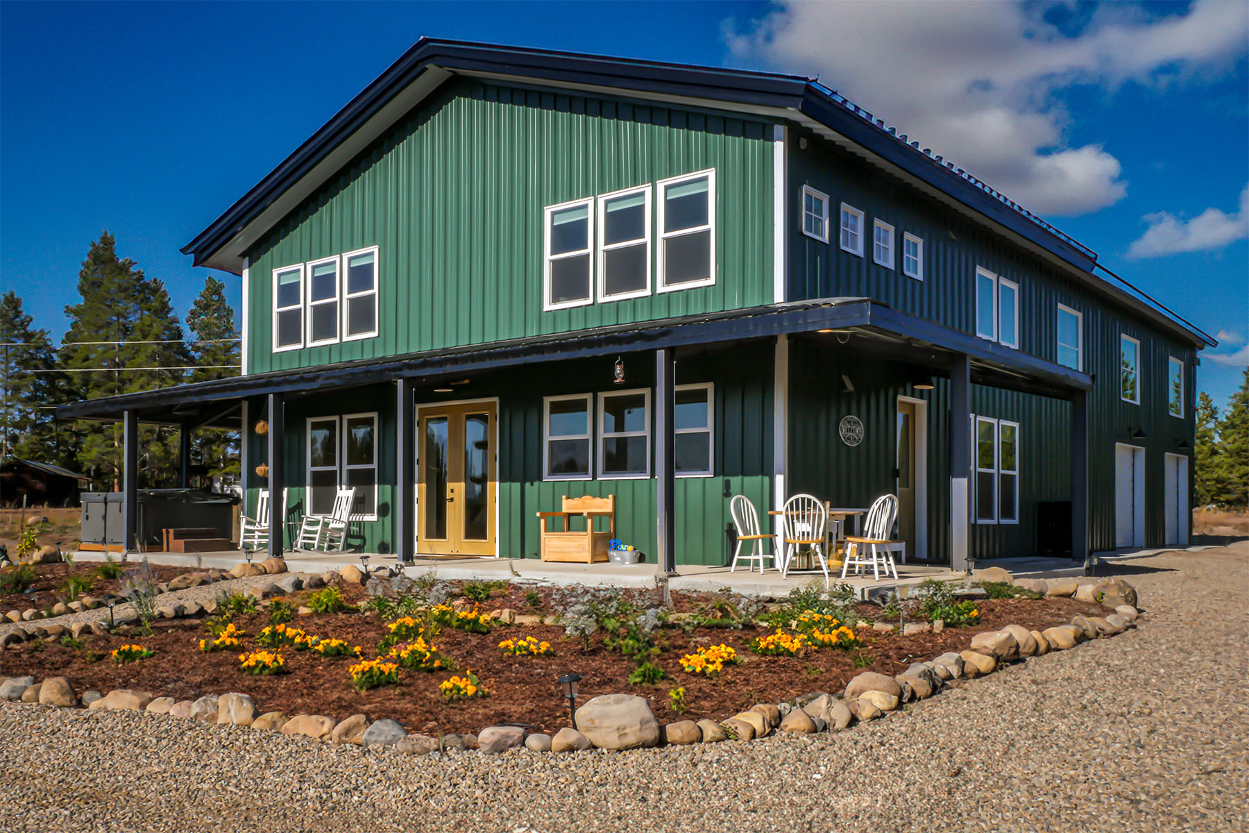 Grand Lake Colorado AirBNB Barndominium Steel Great Western Building