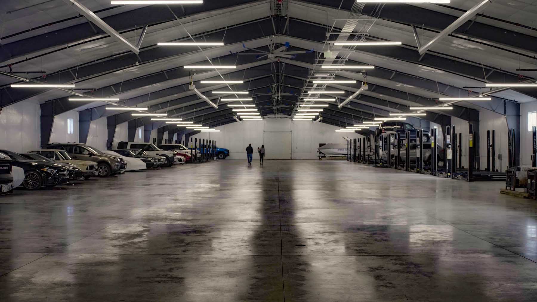 Interior of Castle Rock Auto Storage in Castle Rock Colorado