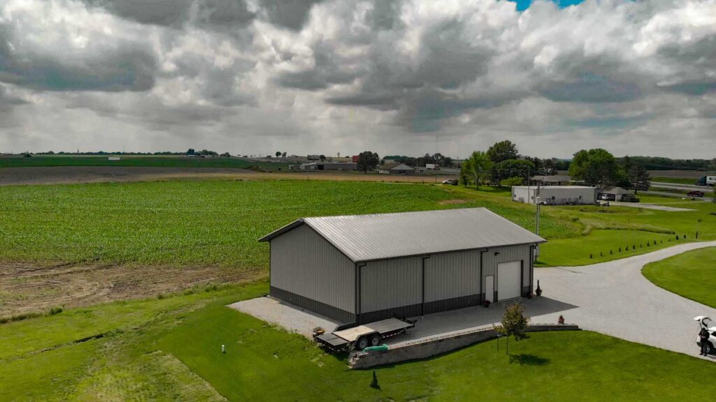 Great Western Buildings Race Car Storage Shop in Missouri