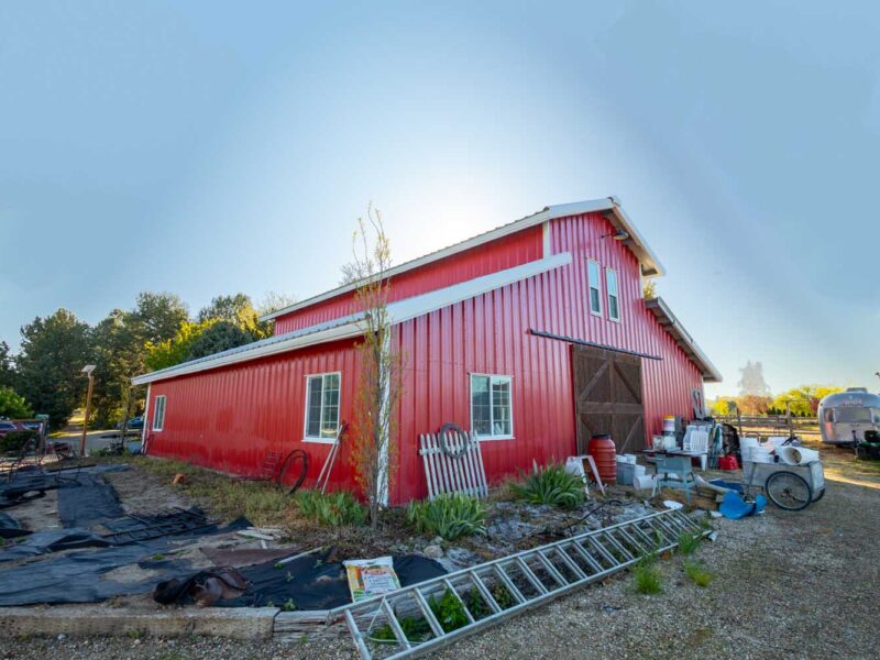 A Steel Barn by GWB in Idaho