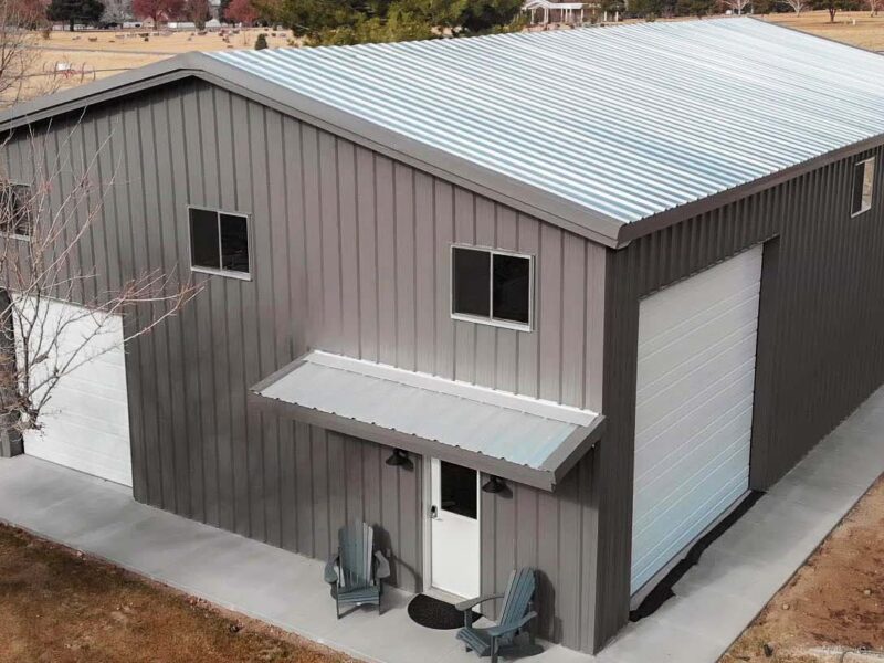 Sandy Utah Steel Building Kit Shed Backyard Sports Arena